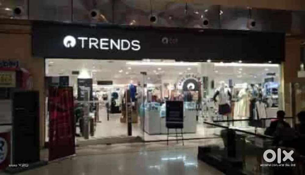 TRENDS MALL Boys And Girls Fresher And Experience Apply Now.