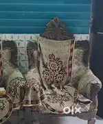 Wooden designer sofa