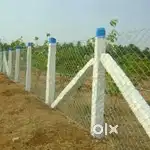 Kanilu fencing stone foles కనిలు భూమి చుట్టూ ఫెన్సింగ్ చెయబడును