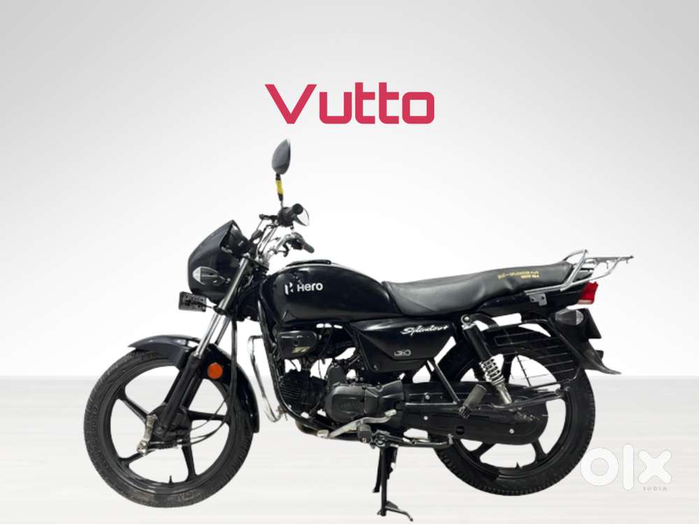 Hero Splendor Plus Black and Accent Edition (2441), 6 months warranty