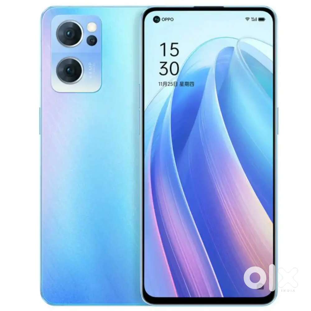 Oppo reno 75g blue colour new condition no scratch