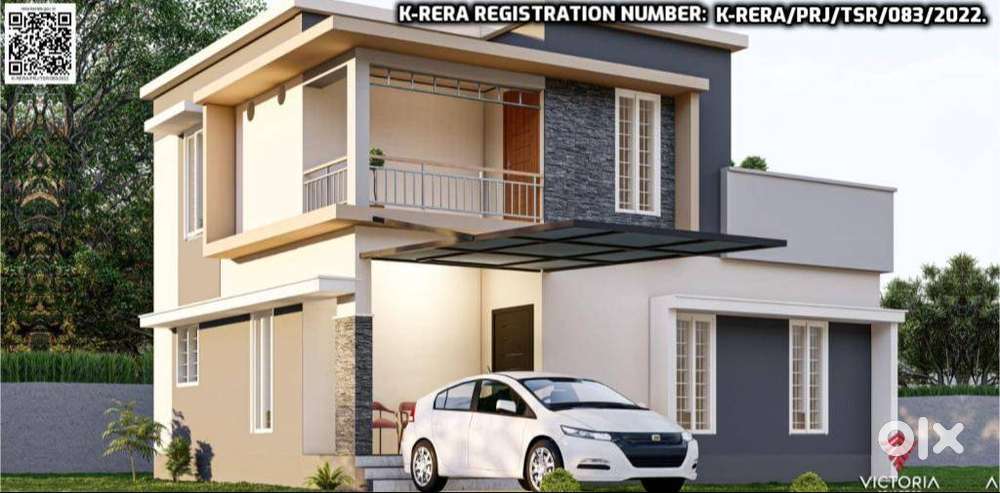 @Kaiparambu - G+1 BRAND NEW HOUSE/VILLA FOR SALE IN THRISSUR TOWN.!