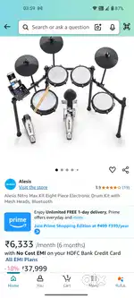 Alesis Nitro Mesh 8 Pc Kit