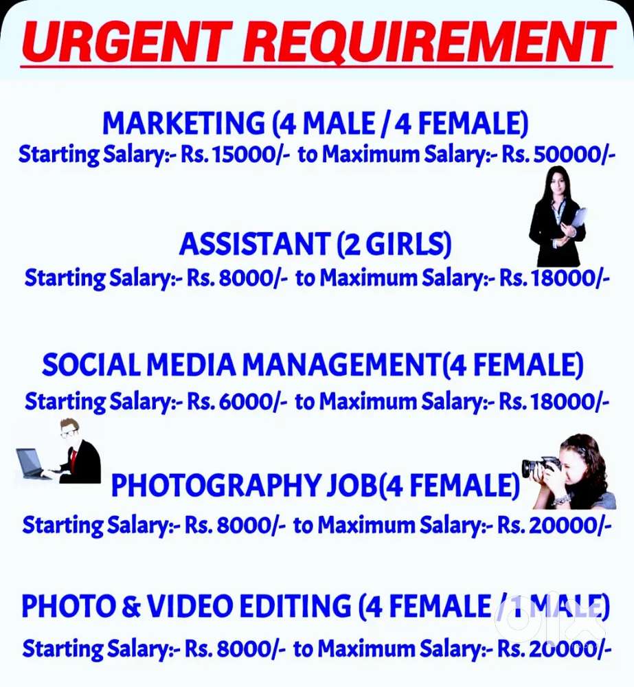 Urgent Requirement