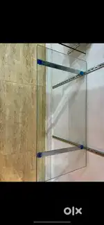 Shop mirror rack