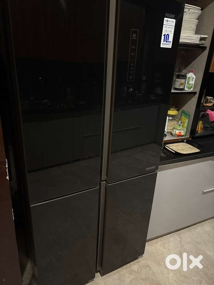 New condition 4 door convertible haier fridge