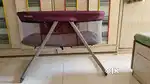Baby cot, rocking horse cum table & mosquito net in good conditions