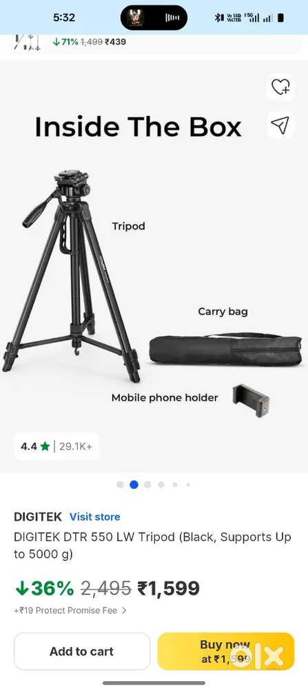 Digitek Tripod