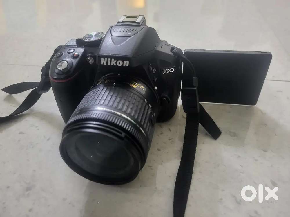 Nikon D5300 with 18 -55mm lens