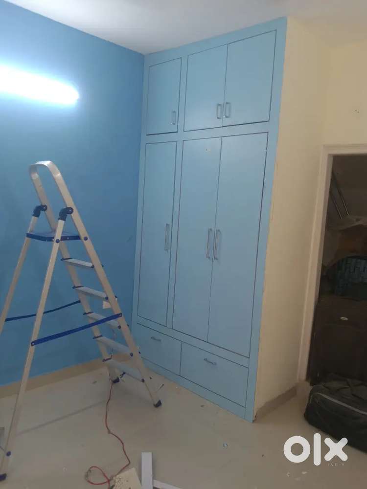 all wood work spl almira kitchen door fram khidki