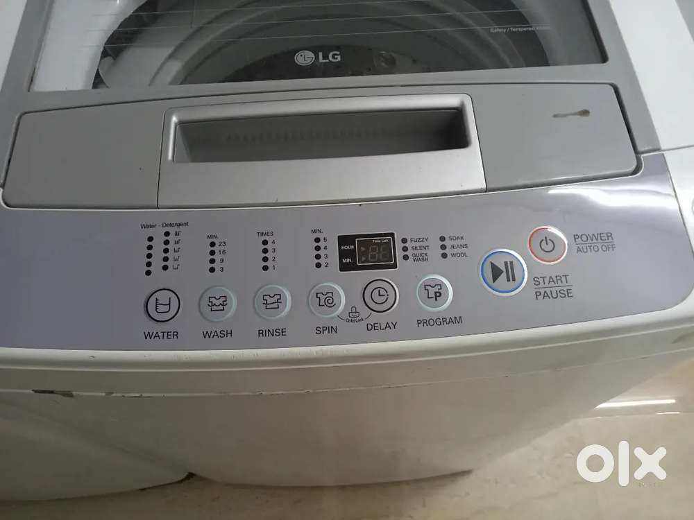 L G top load washing machine
