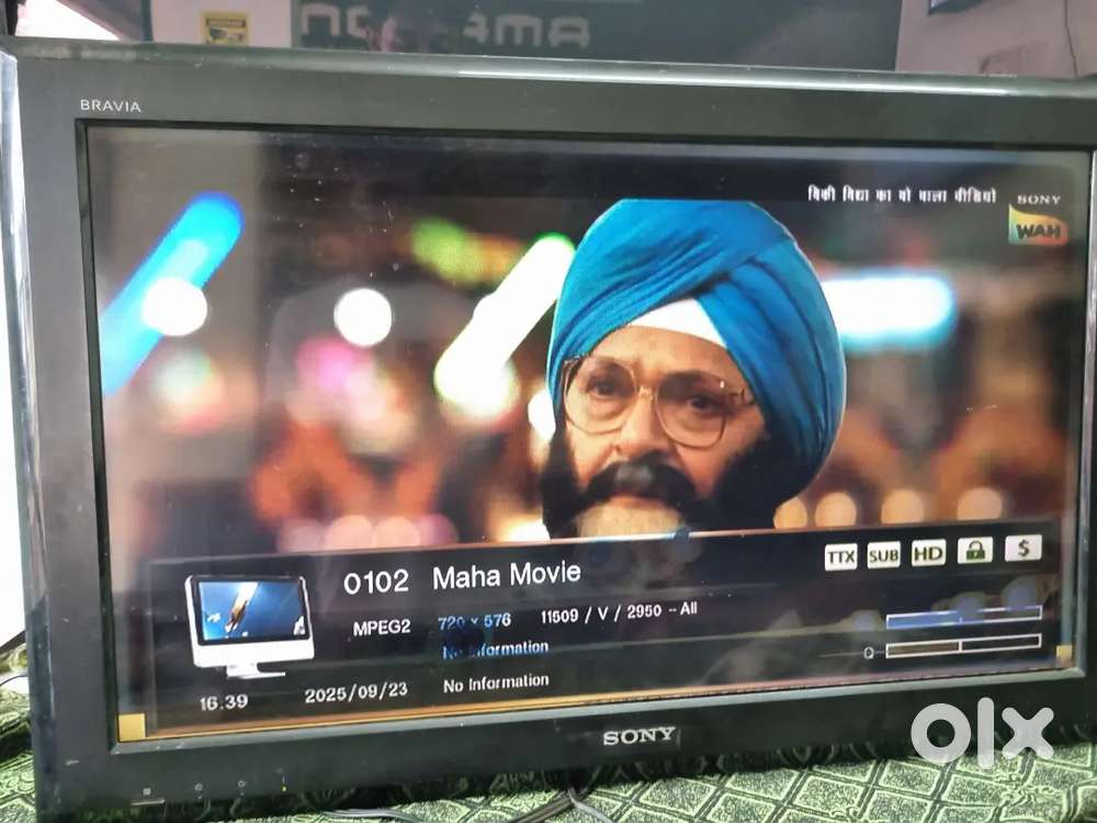 Sony 32 inches lcd tv only for camera use