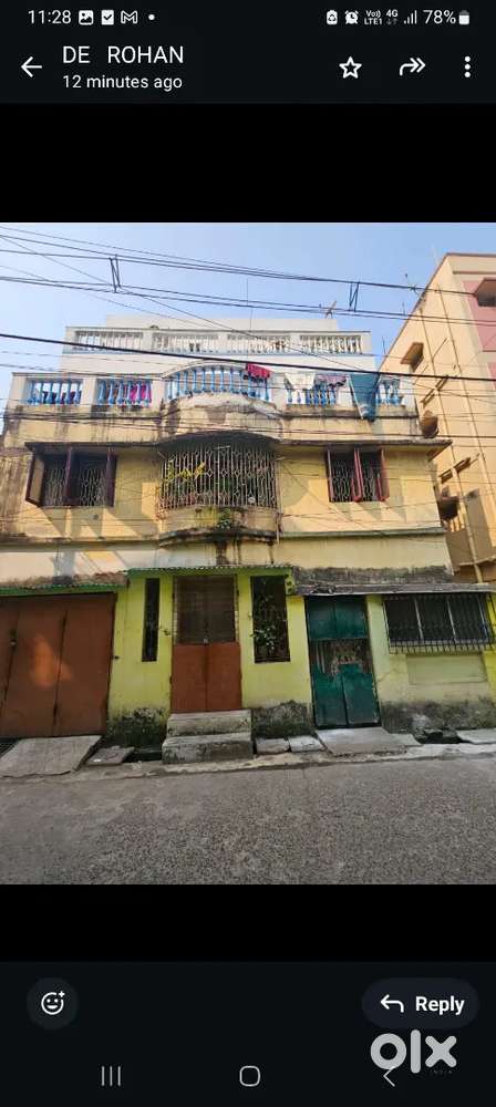 2BHK Flat(2nd Floor) in the Heart of Bonhoogly