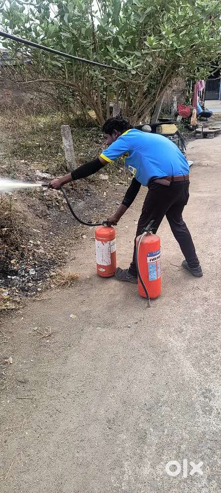 Fire safety working raffling