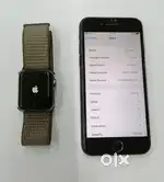 Iphone 7, 256 GB & iWatch 1, 38 mm with cable