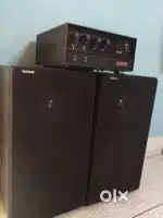 Brand New Condition 2 Dj Columns and 1 Ahuja UB 30 Amplifier