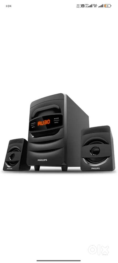 Phillips sound with 2 speakers