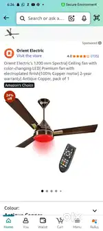 Fan urgent selling