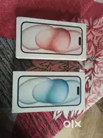 Apple 15 pink and blue color