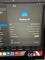 Macbook Air 13” 2021 model intel chip