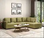Fire offer - buy new sofa 8499, L type sofa set 13990/- EMI on