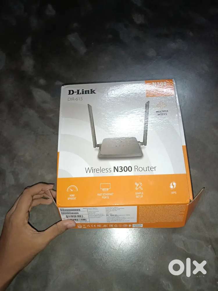 D-Link DIR-615 Dual Antenna WiFi Router - Brand New Pack