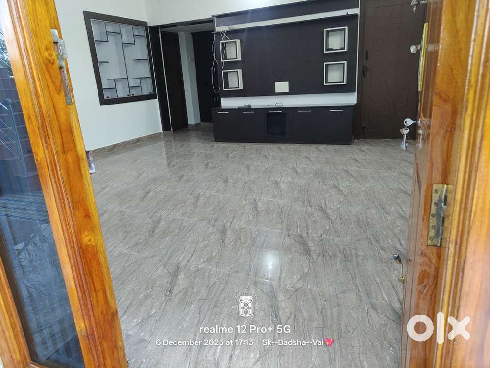 Spacious semi furnished 2BHK individual home with car parking for rent