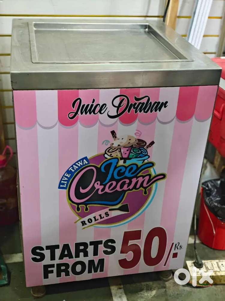 Live tawa ice cream