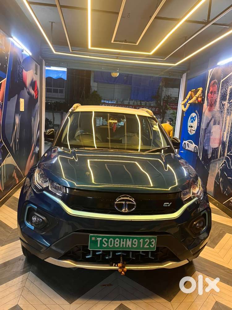 Tata Nexon EV Prime XZ+ – First Owner, Excellent Condition, Teal Blue