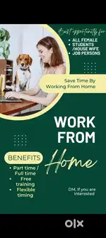 Urgent requirement of female/students/ house wife / work from home