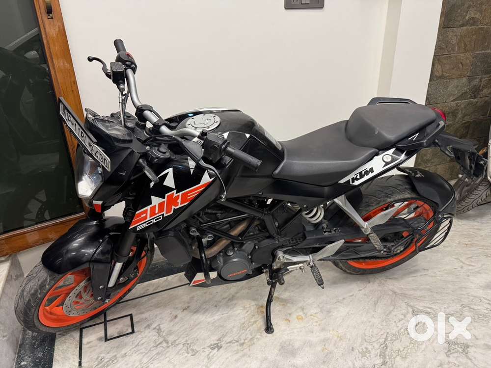 Very less driven non accidental bike