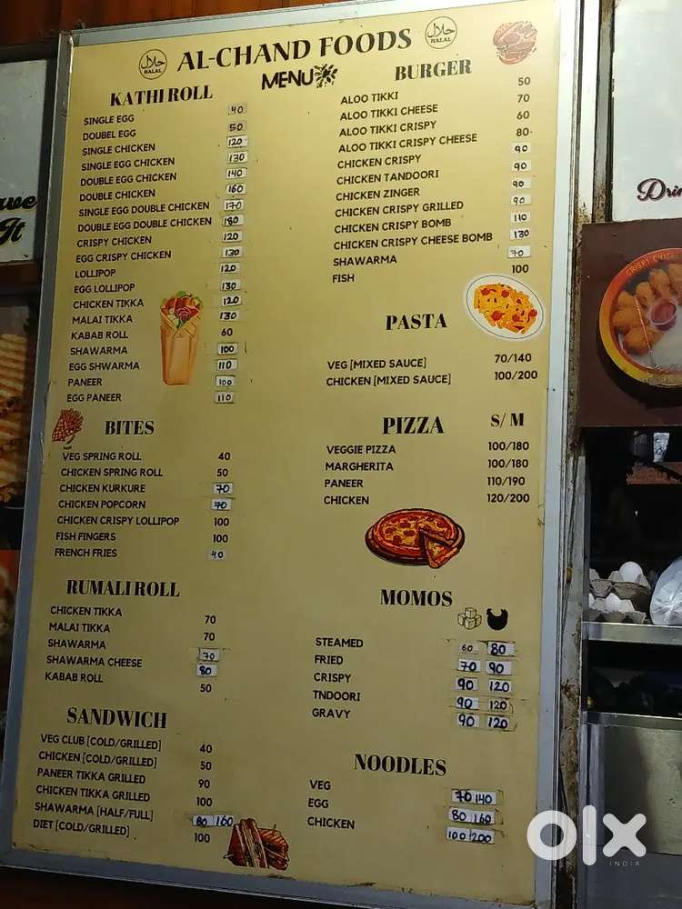 URGENT REQUIREMENT FOR FAST FOOD CHEF