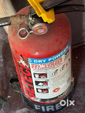 Carbon dioxide cylinders. Fire extinguishers