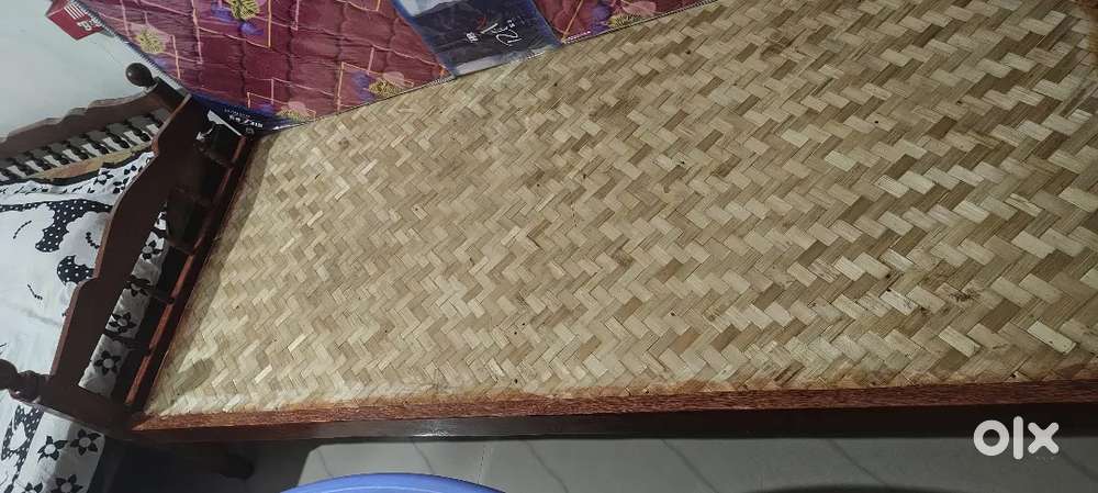 New single cot with bed.