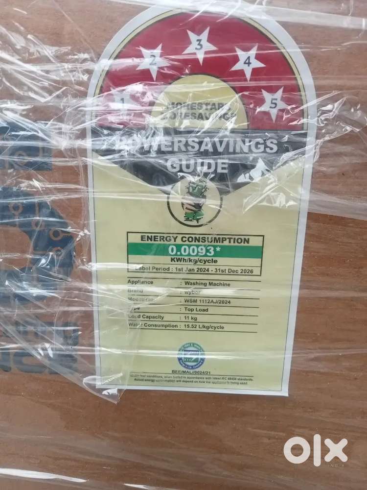 Waber semi automatic washing machine