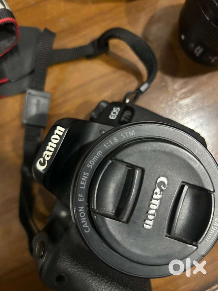 CANON EOS 77 D CAMERA WITH 18-55mm , 50mm and 55-250mm lens