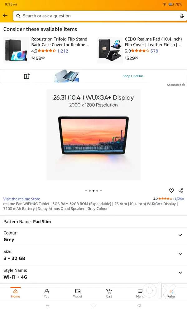 Realme tab