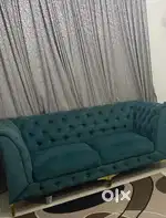Two seater new sofa and other furnitures in good condition