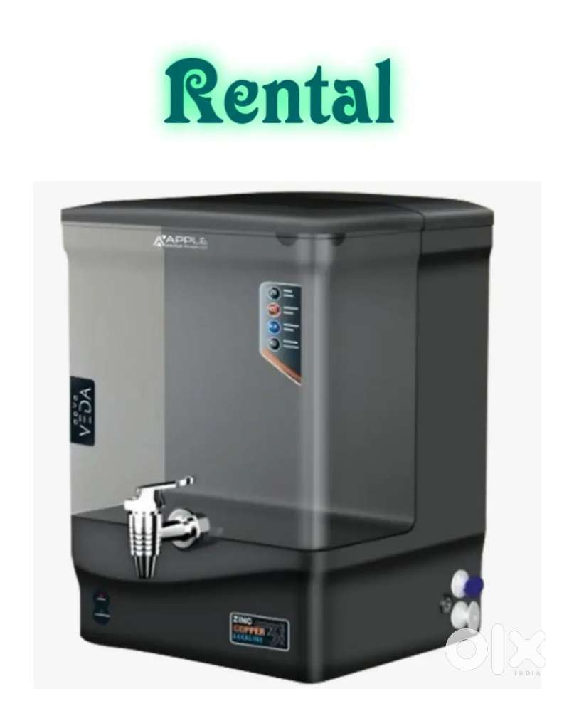 Water purifier available on rent