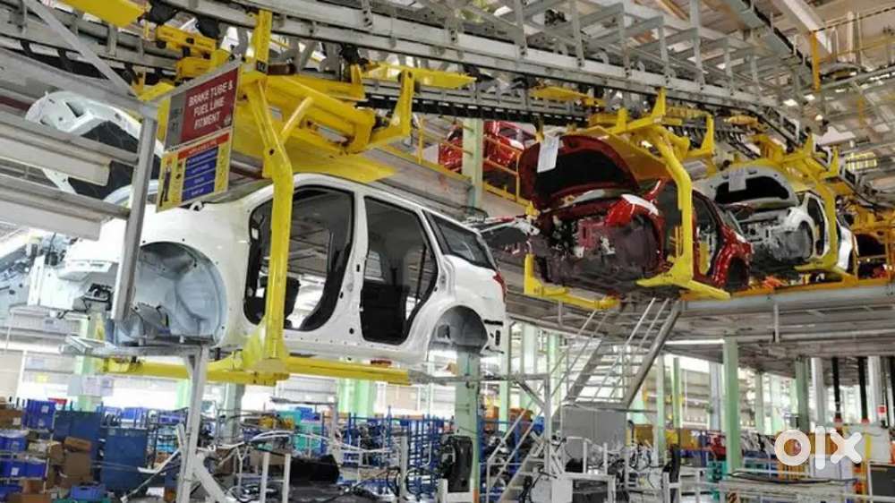 Wanted Fresher candidates for manufacturing company