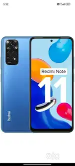 Mi note 11 .6/64 good condition bill box and charger available