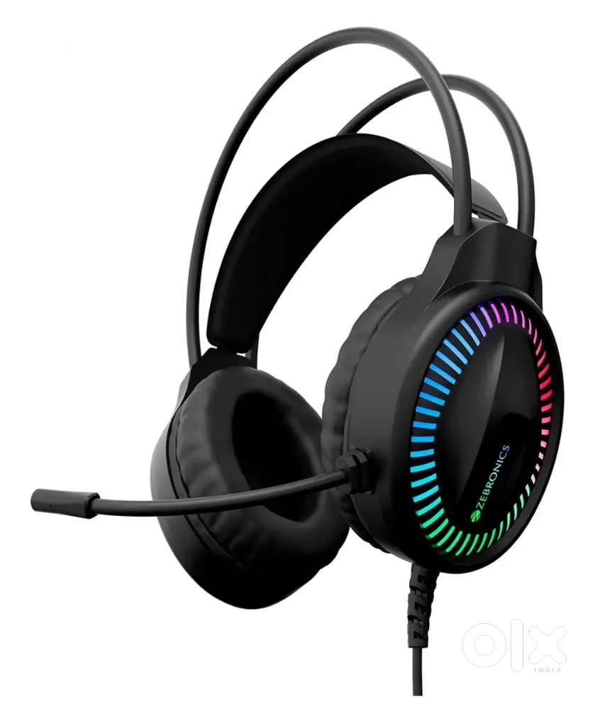 ZEBRONICS Blitz C Dolby Atmos Gaming Over Ear Wired Headphone