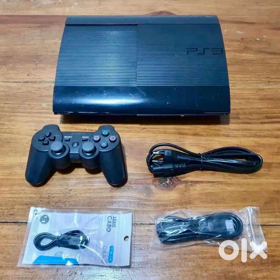 PS3 500GB Super Slim 30+Games Wireless (Sony PlayStation PS 3 Console)