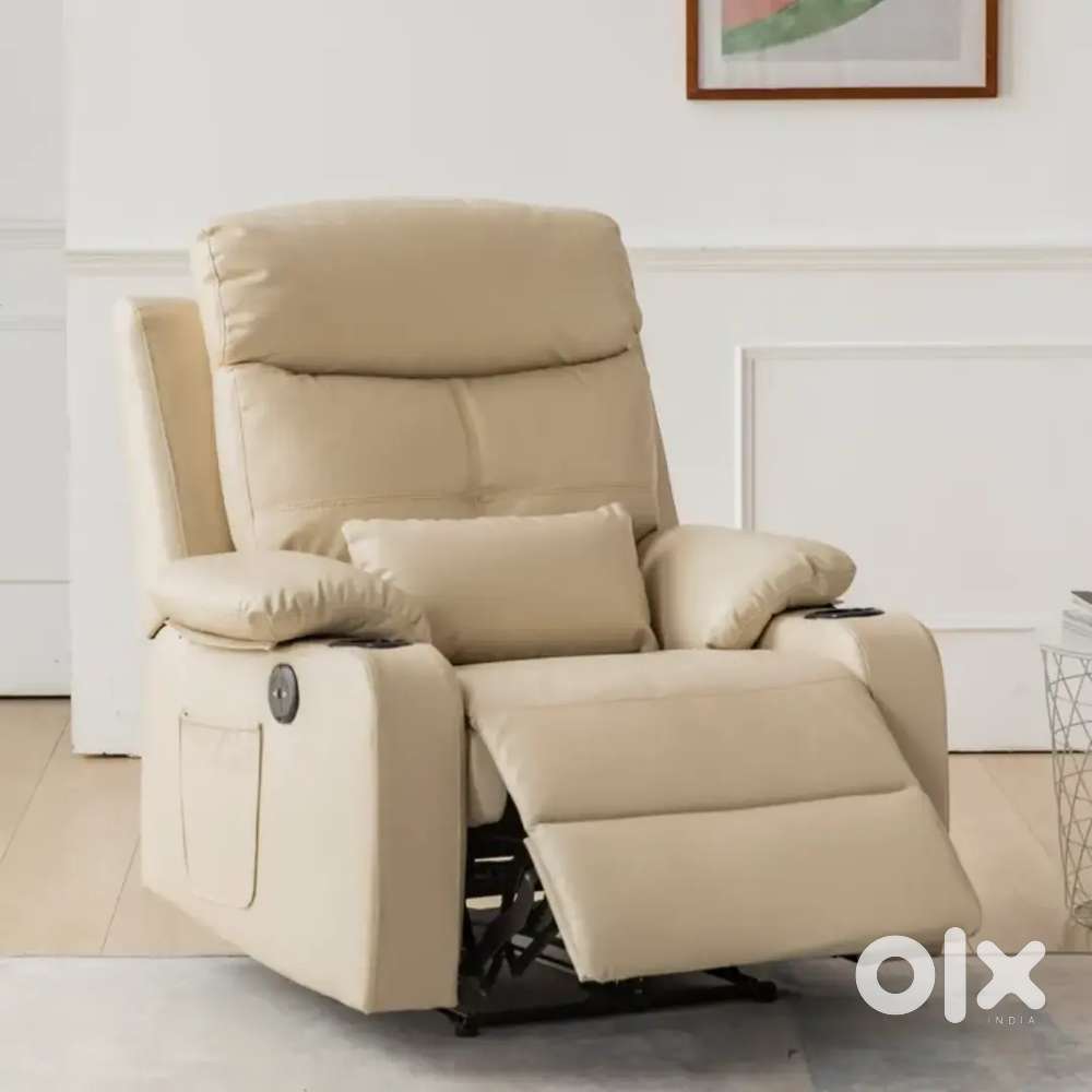 Single manual recliner sofa chair in emi available Aliyar Arham Recr