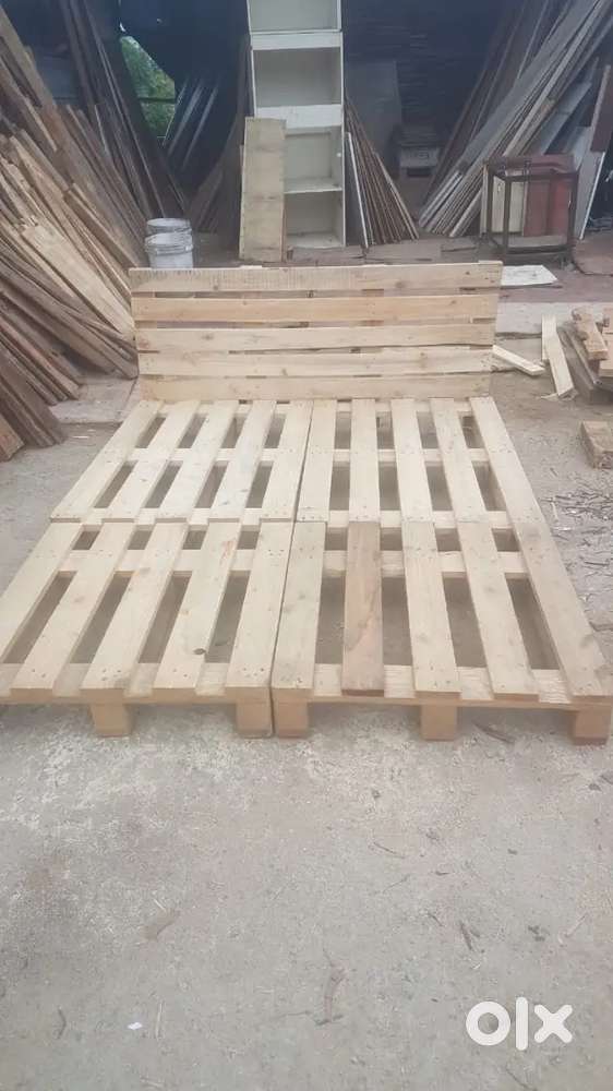 Wooden beds
