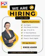 Job Vacancy  - Tele Callers