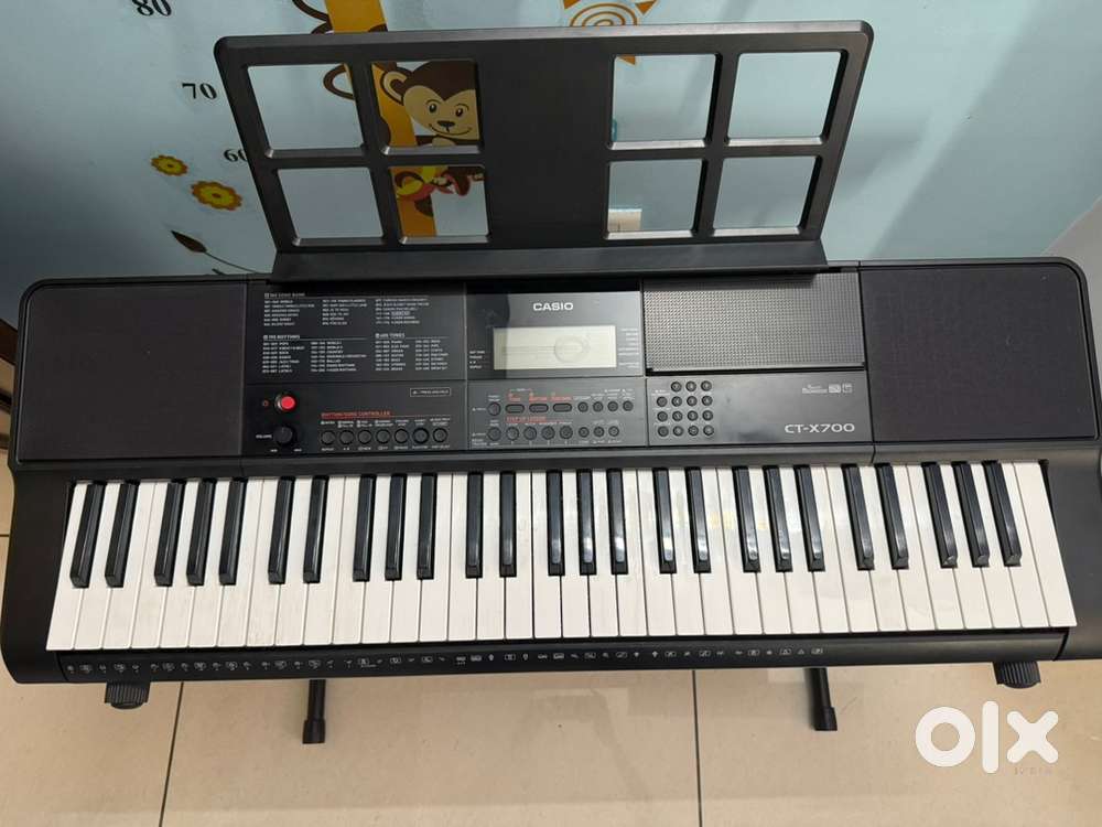 Music Keyboard Instrument Casio CTX700 with the carrybag