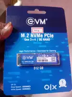 Evm brand new ssd cord for laptop 512 gbnew seald mrp 6000rs