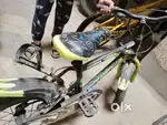 Cycle with side wheels