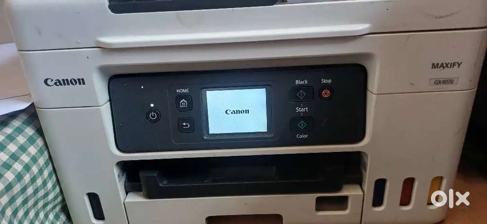 Canon GX4070 printer And Spiral Binding Machine
